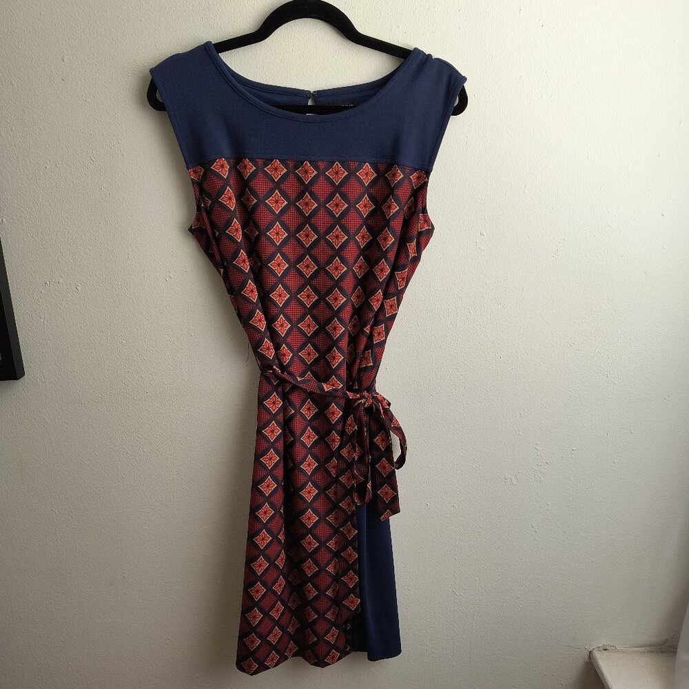 Ann Taylor mixed media dress